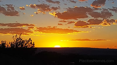 Sunset view from Placitas